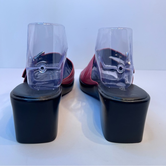 Aerosoles Slip on Sandal Platform Mules Open Toe in Pink Women’s Size 9B - Picture 5 of 12